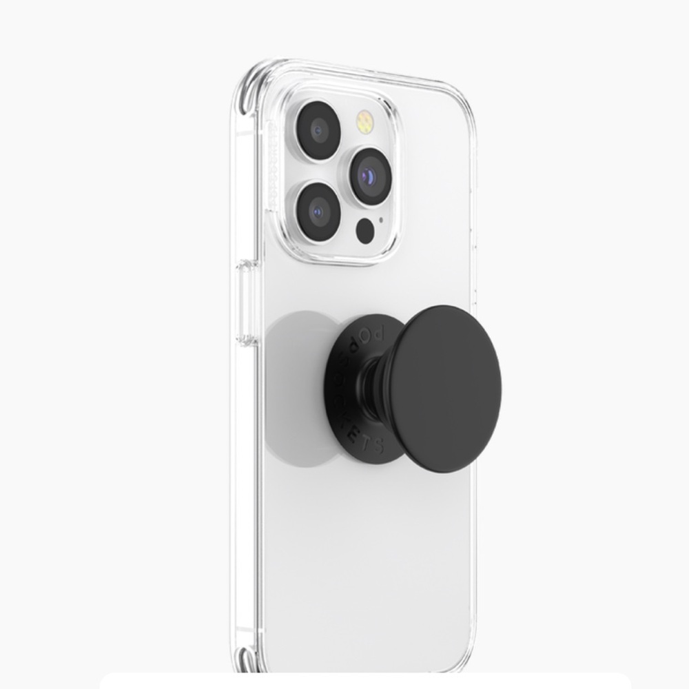 Popsockets Black Adhesive Pop Grip